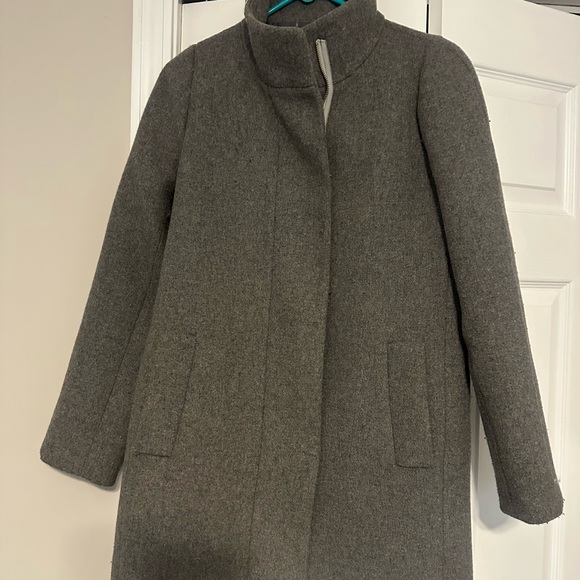 Jcrew Gray Women's Wool Coat - Picture 1 of 2
